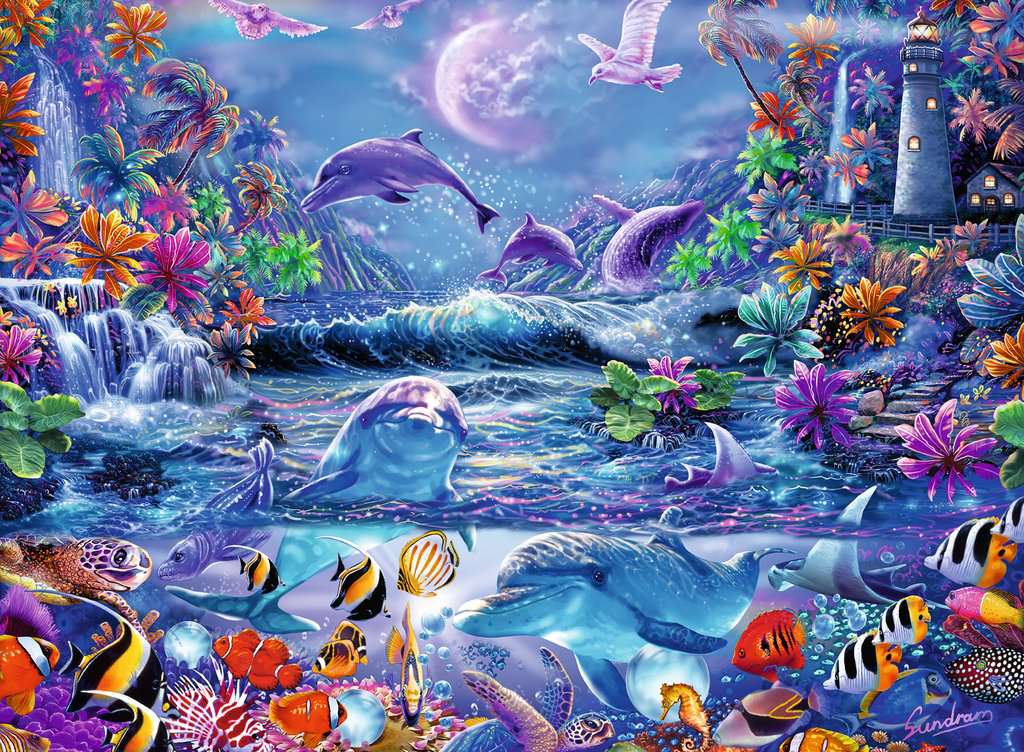 Ravensburger Moonlit Magic (500pcs) (Glow-in-the-Dark)