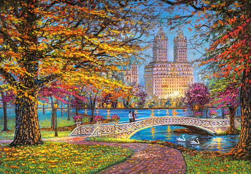 Autumn Stroll, Central Park, Robert Finale