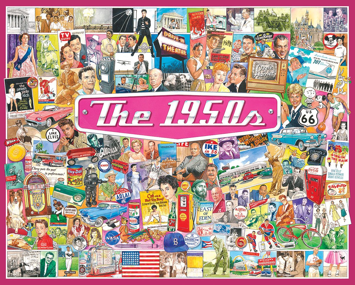 The 1950s, James Mellett