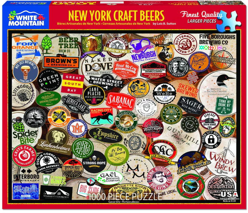 PFG New York Craft Beers, Lois B. Sutton (Usage/Used - PUZZLES FOR GOOD)