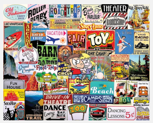 PFG Places I Went As A Kid, Charlie Girard (Usage/Used - PUZZLES FOR GOOD)