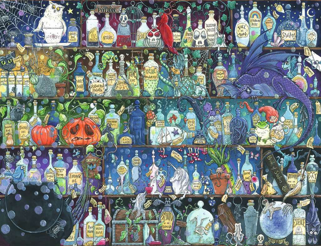 DMG Ravensburger Poisons and Potions (2000pcs) (DAMAGED BOX)