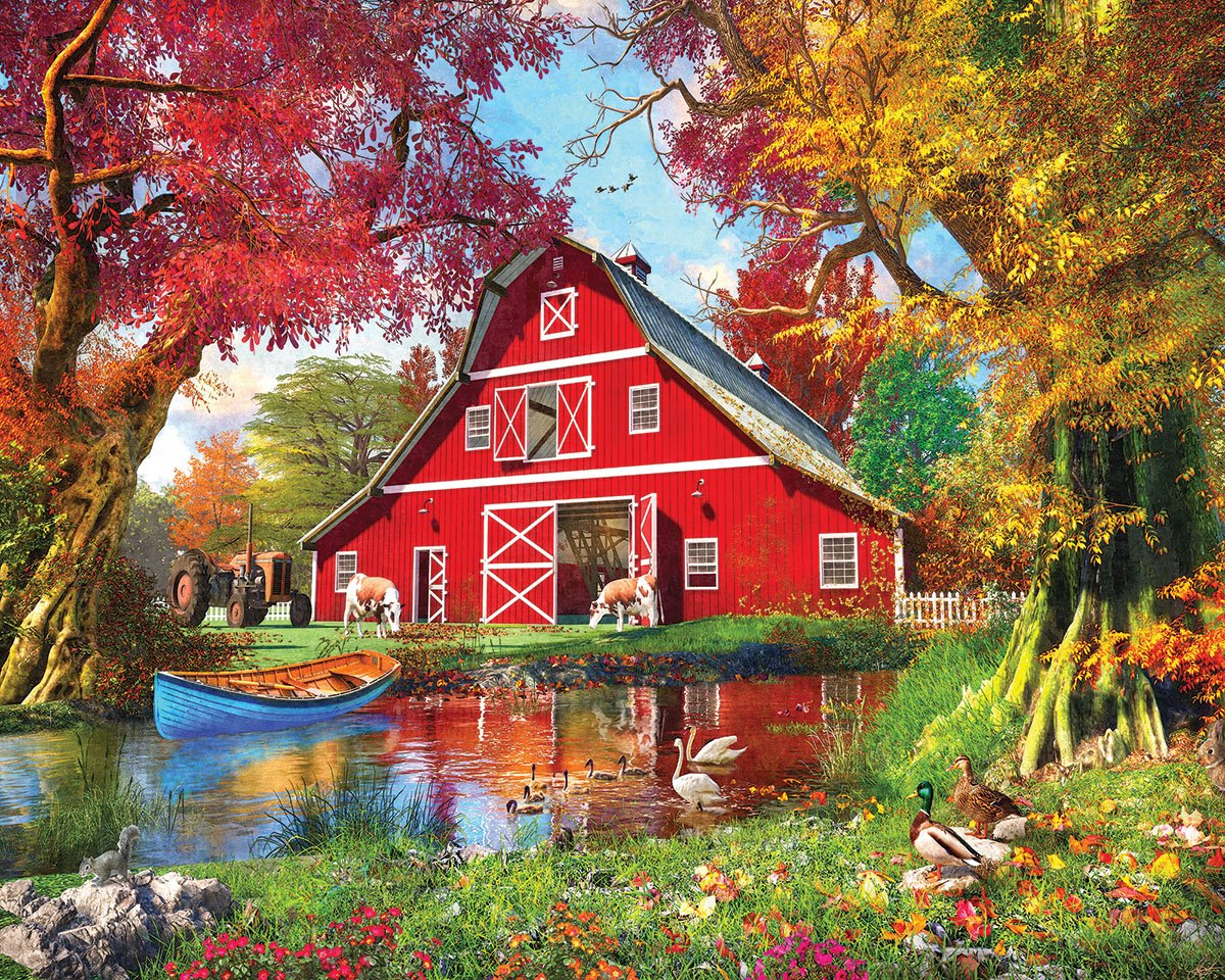 PFG Sunny Barn, Dominic Davidson (utilisation / utilisée - puzzles pour de bon)