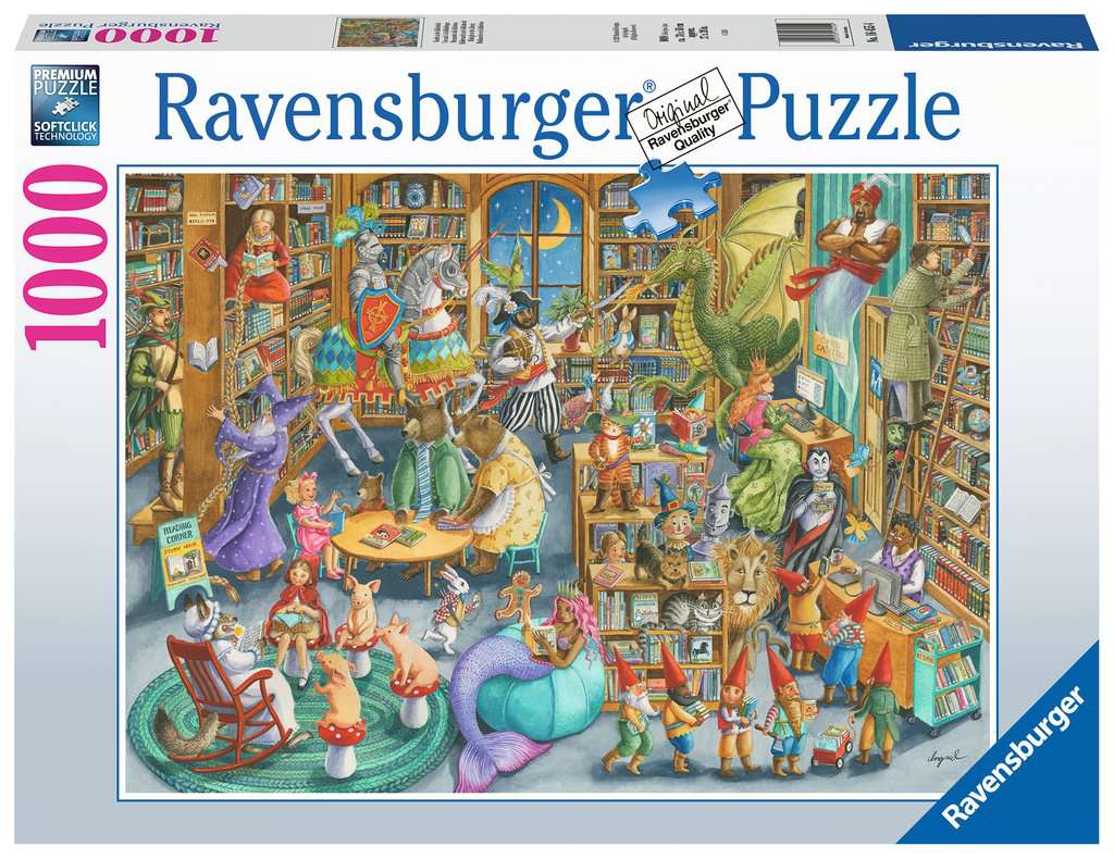 Ravensburger Midnight at the Library (1000pcs)