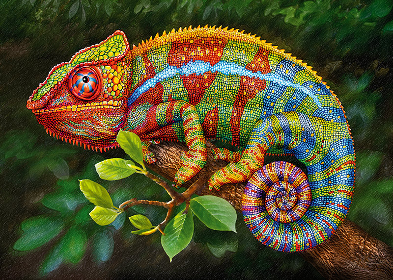 Caméléon (1000pcs)