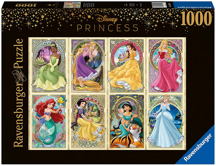 Ravensburger Art Nouveau Disney Princesses (1000pcs)
