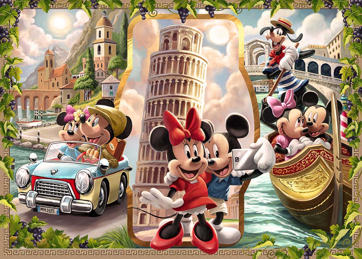 Ravensburger Vacation Mickey & Minnie (1000pcs)