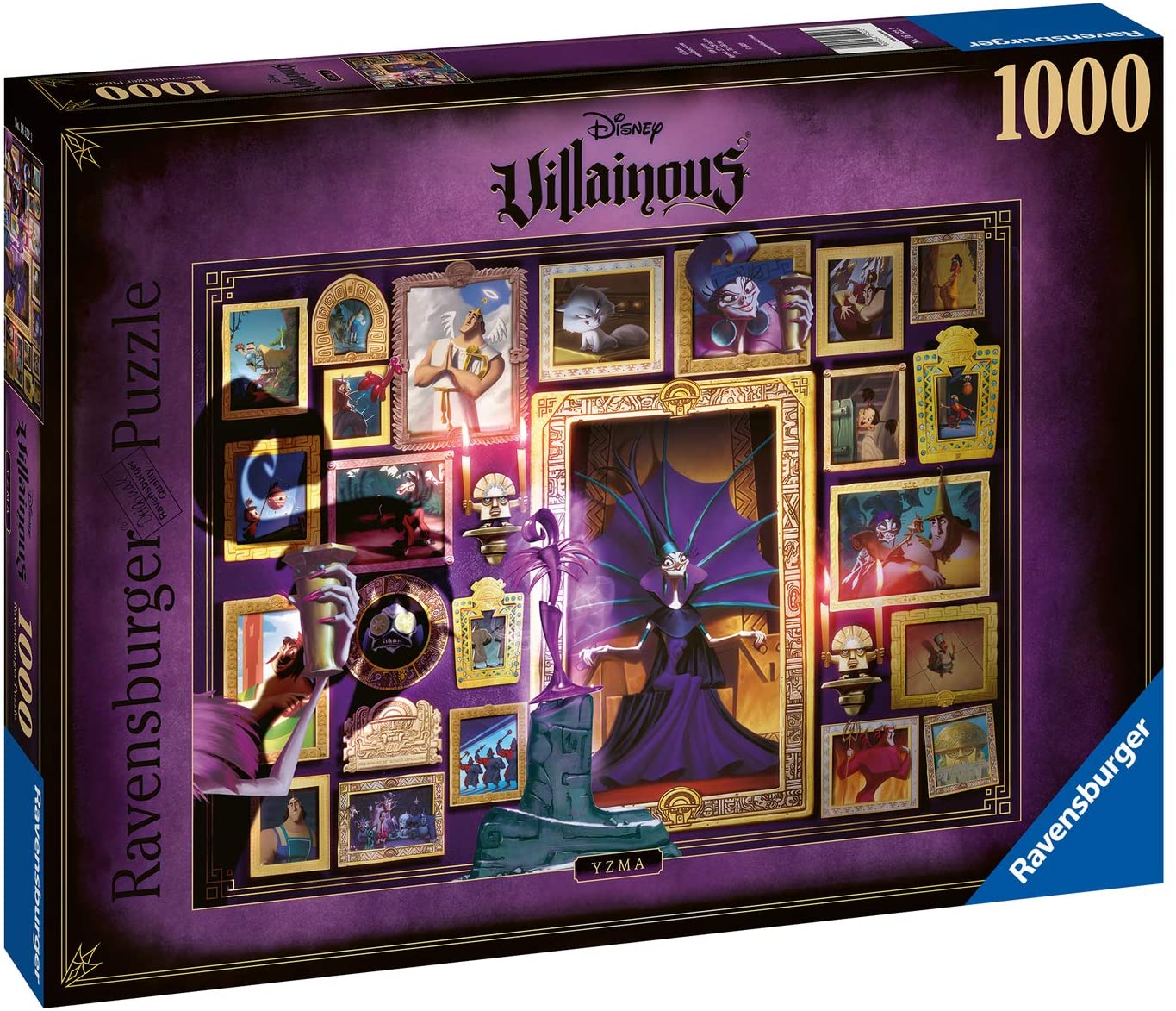 PFG Ravensburger Disney Villainous: Yzma (1000pcs) (Usage/UIsed - PUZZLES FOR GOOD)
