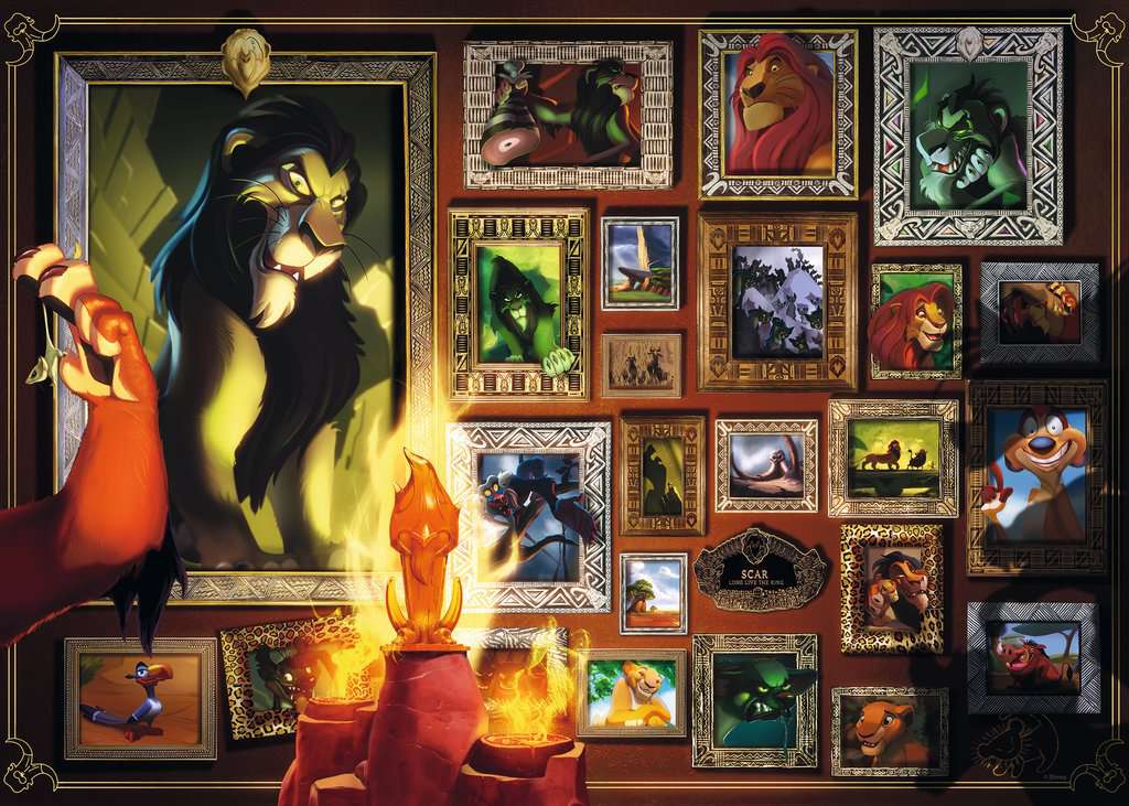 Ravensburger Disney Villainous: Scar (1000pcs)