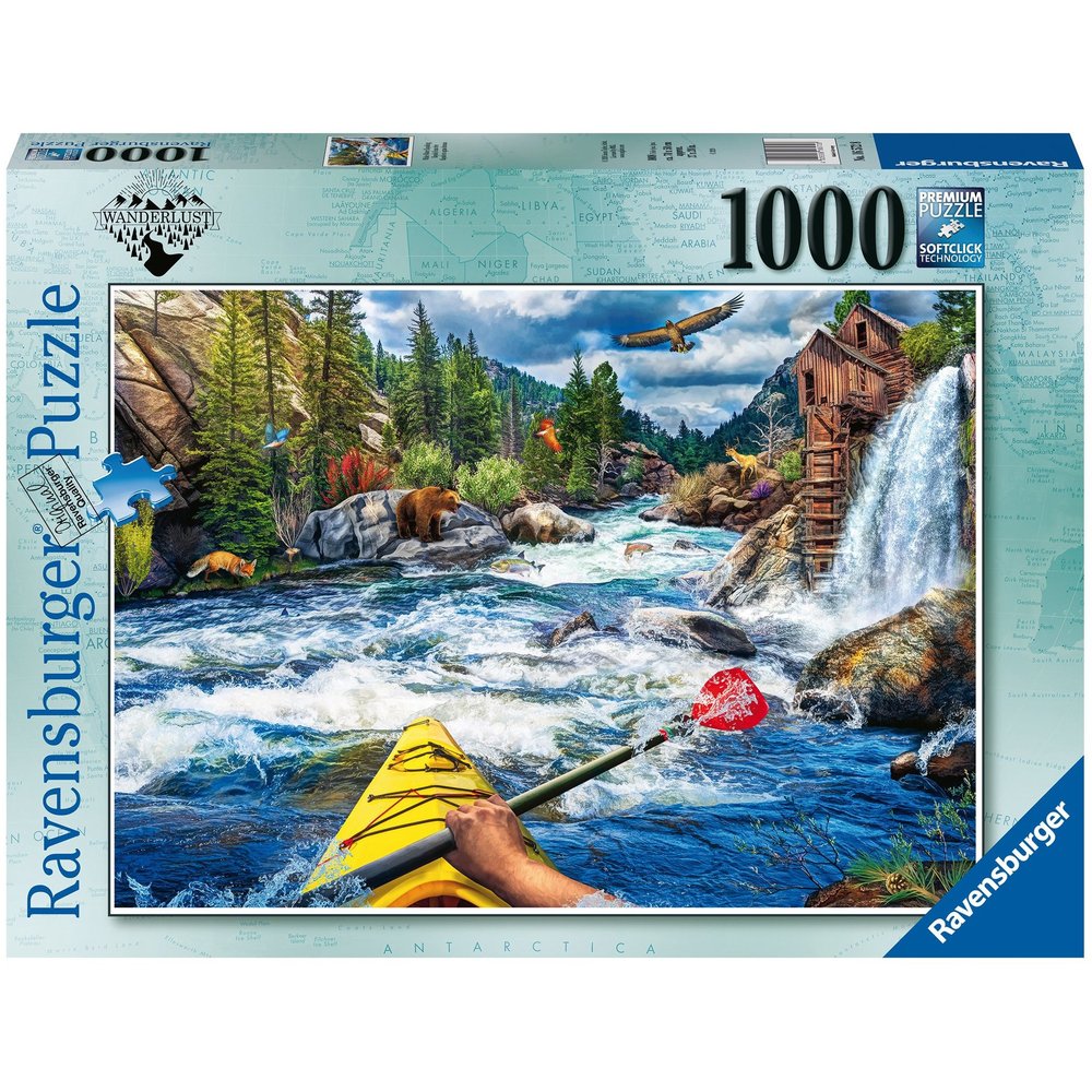 Ravensburger Wanderlust - White Water Kayaking (1000pcs)