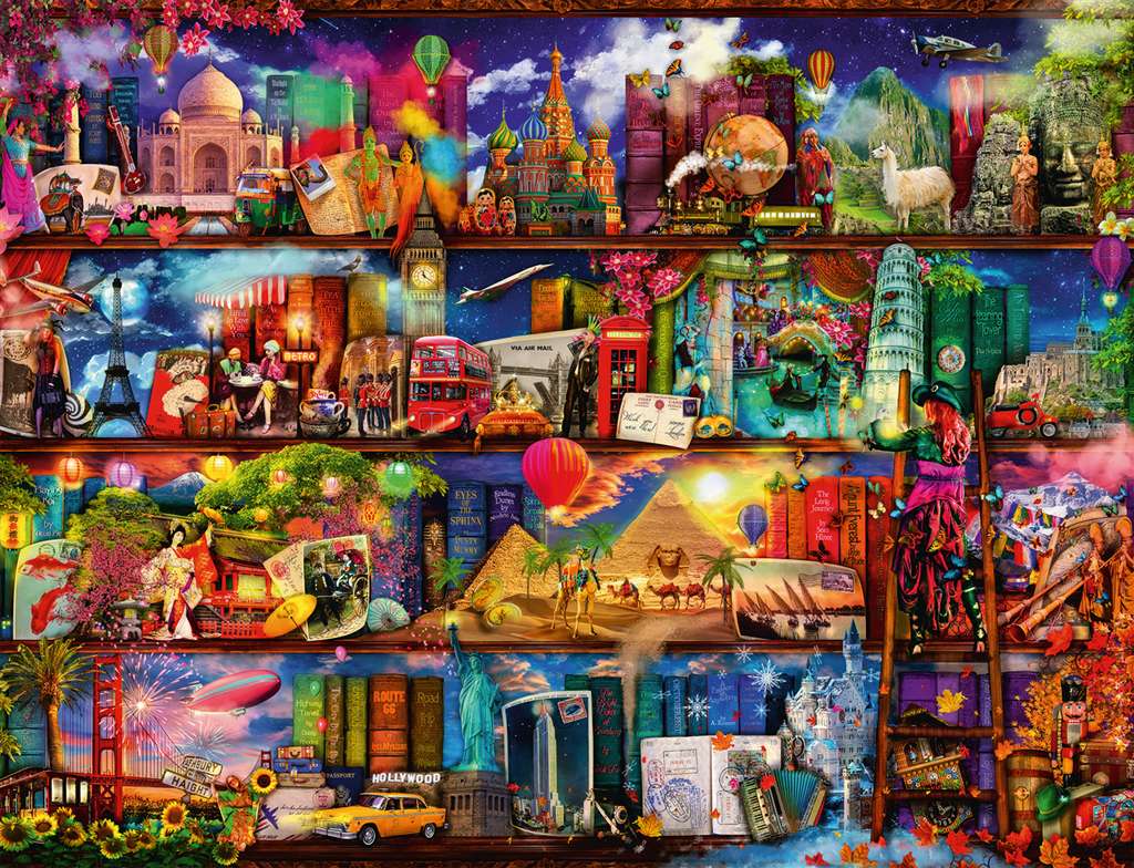 Ravensburger World of Books, Aimee Stewart (2000pcs)