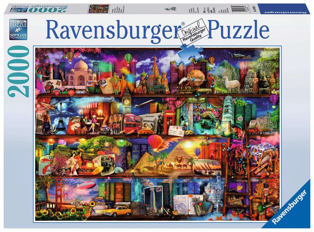DMG Ravensburger World of Books (2000pcs) (DAMAGED BOX)