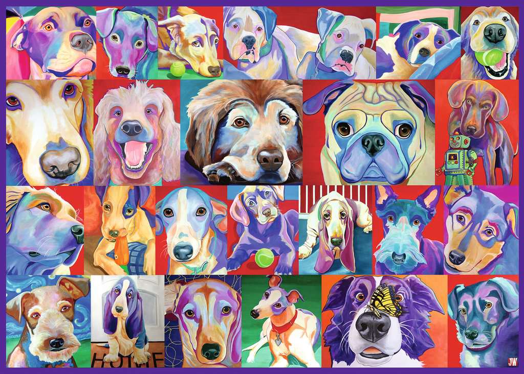Ravensburger Hello Doggie (500 grands)