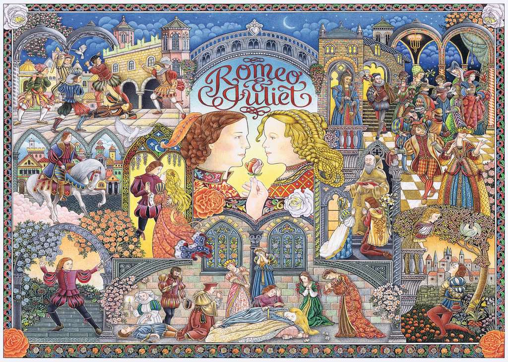 Ravensburger Romeo et Juliette, Peter Church (1000pcs)