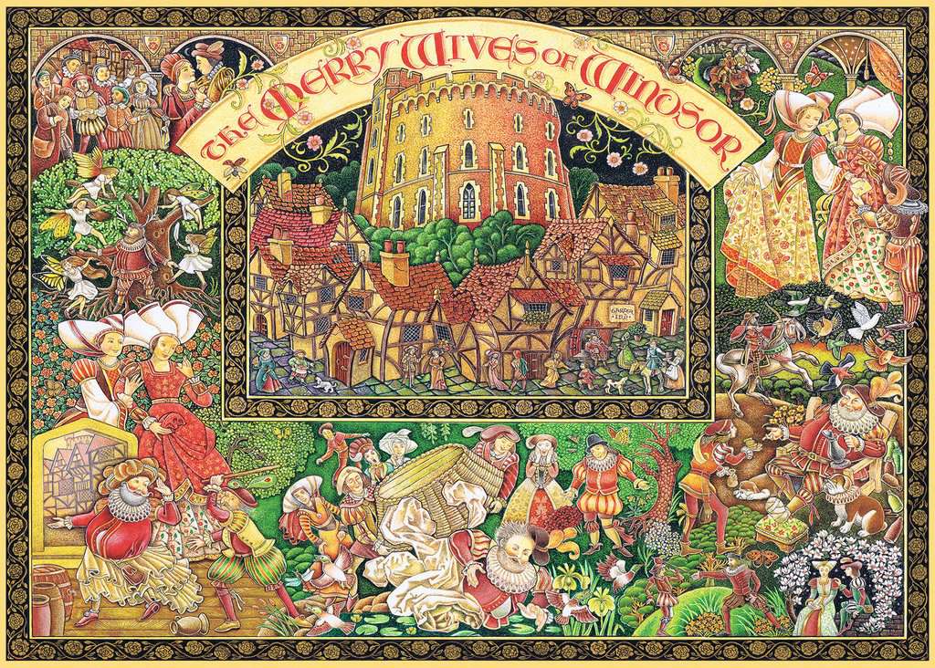 Ravensburger Windsor Wives, Peter Church (1000pcs)