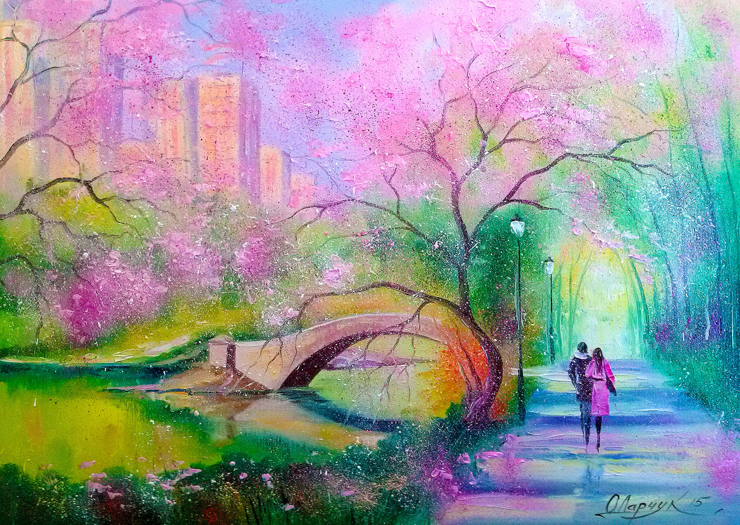 Une promenade à City Park (1000pcs)