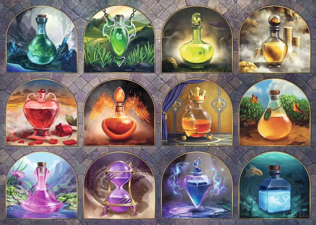 Ravensburger Magical Potions, Nathaneal Mortensen (1000pcs)