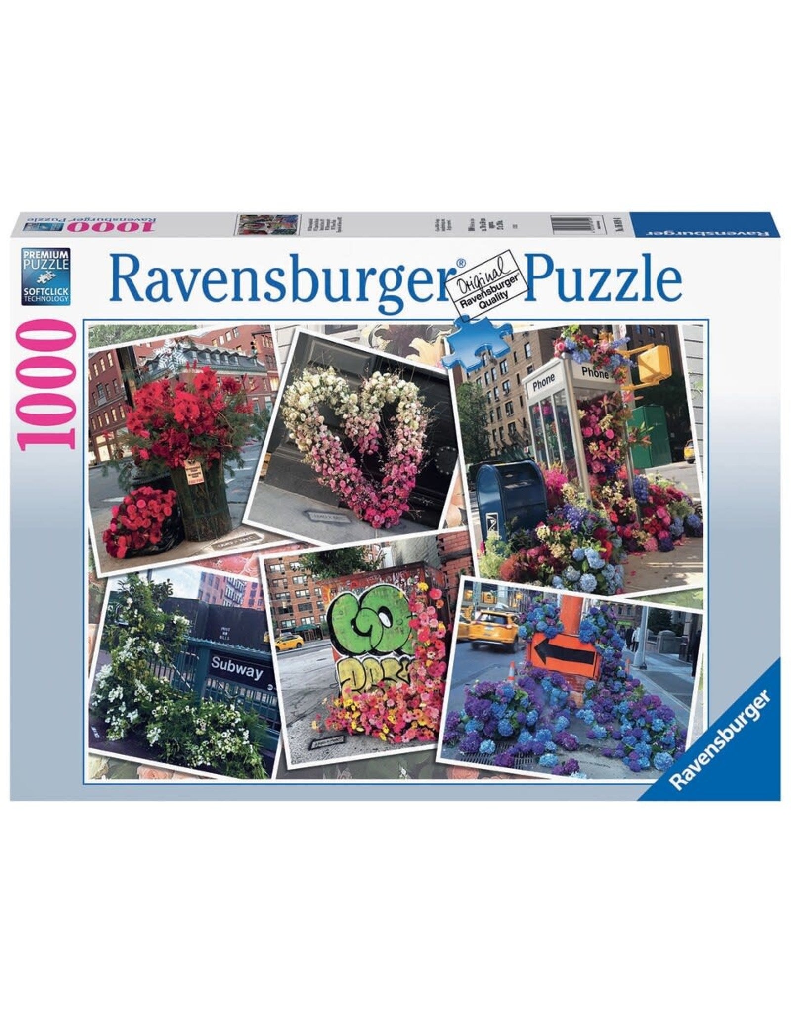 Ravensburger NYC Flower Flash, Lewis Miller (1000pcs)