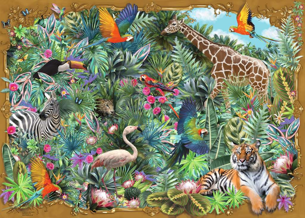 Évasion exotique de Ravensburger, Rebecca McCullogh (1000pcs)
