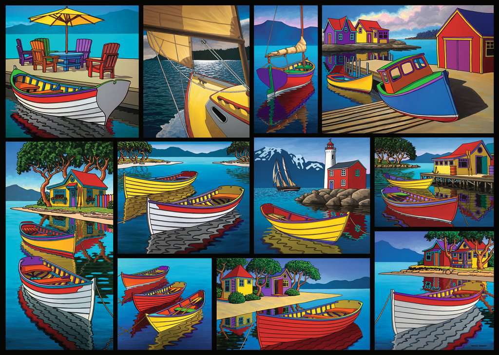 Ravensburger sur l'eau - Collection canadienne (1000pcs)