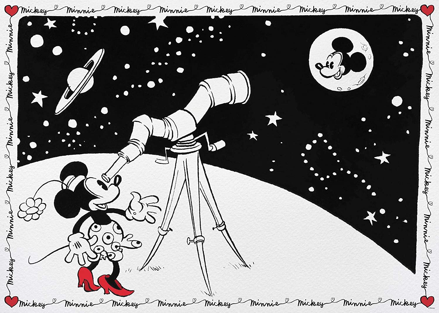 Ravensburger Disney  Vault - Minnie and Mickey Sweethearts