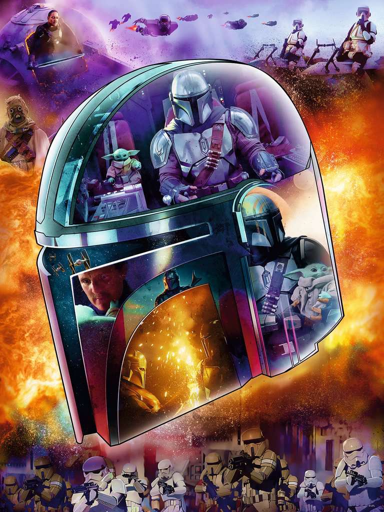 Ravensburger Star Wars - The Mandalorian Helmet (770 pcs)