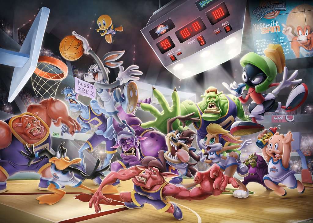 Ravensburger Space Jam: Final Dunk (1000pcs)