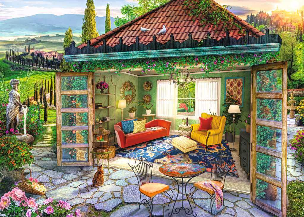 Ravensburger Tuscan Oasis (1000pcs)