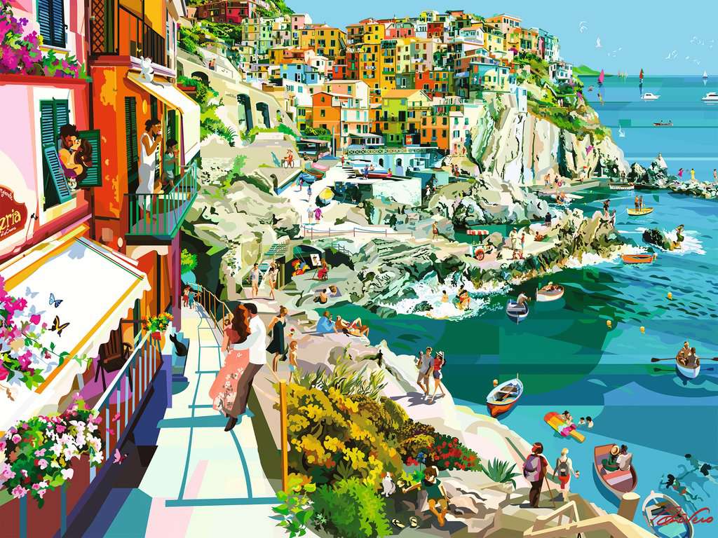 Romance Ravensburger à Cinque Terre (1500pcs)