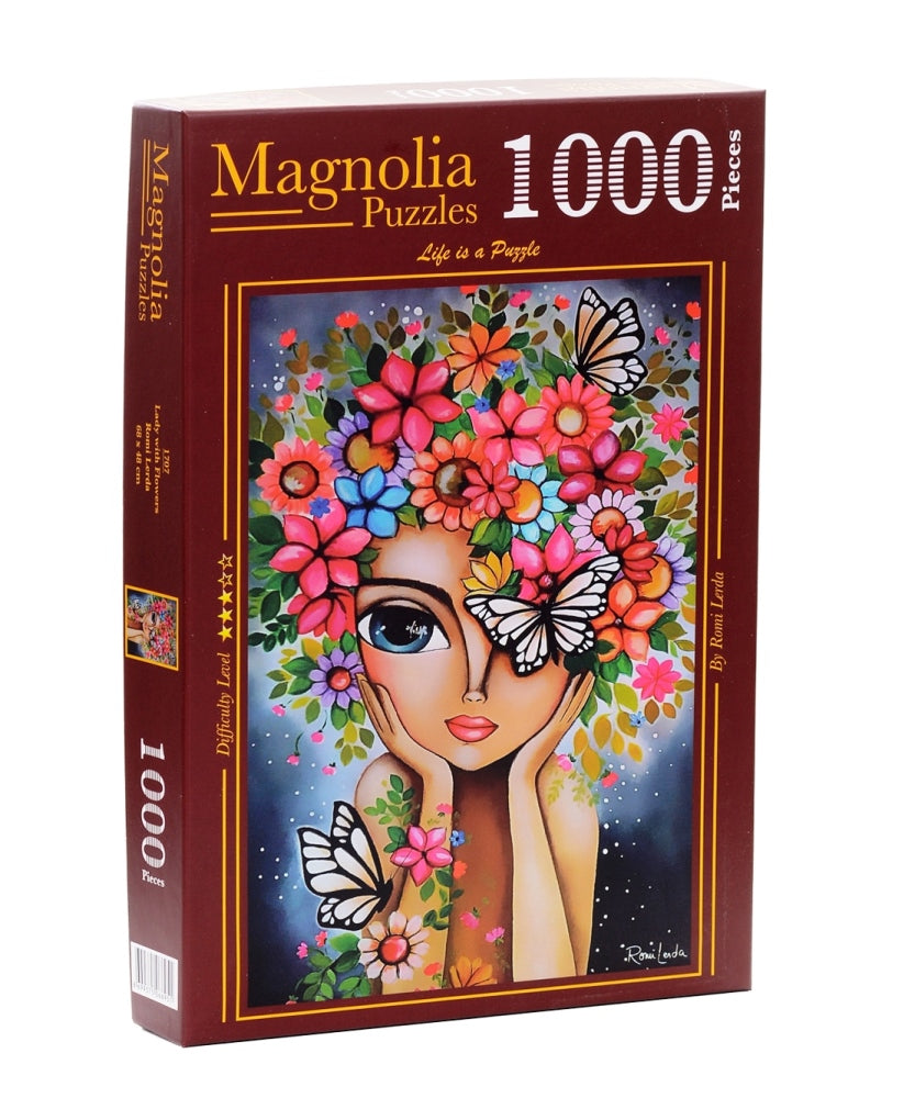 Lady with Flowers – Romi Lerda Special Edition (1000pcs)