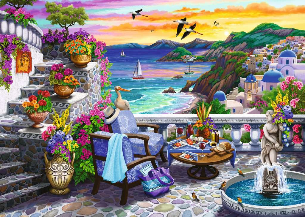 Ravensburger Santorini Sunset (300 Large)