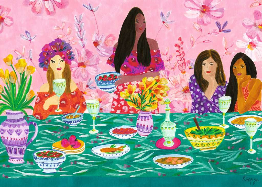 Brunch pour femmes de Ravensburger (1000pcs)