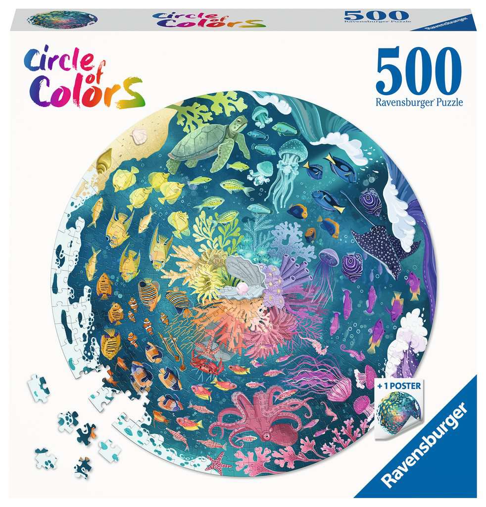 Ravensburger Circle of Colors: Ocean (500pcs)