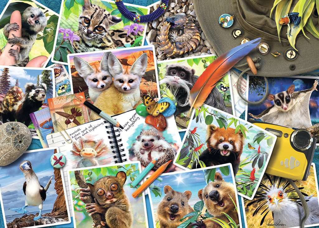 Ravensburger Traveler's Animal Journal (1000pcs)