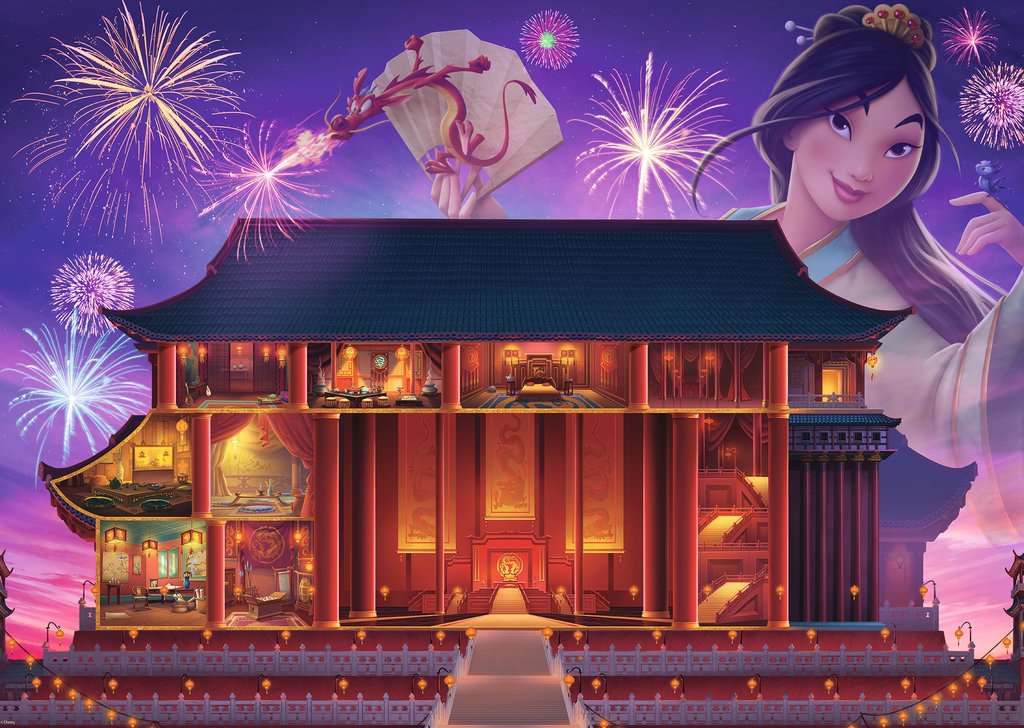 DMG Ravensburger Disney Castles - Mulan (DAMAGED BOX)