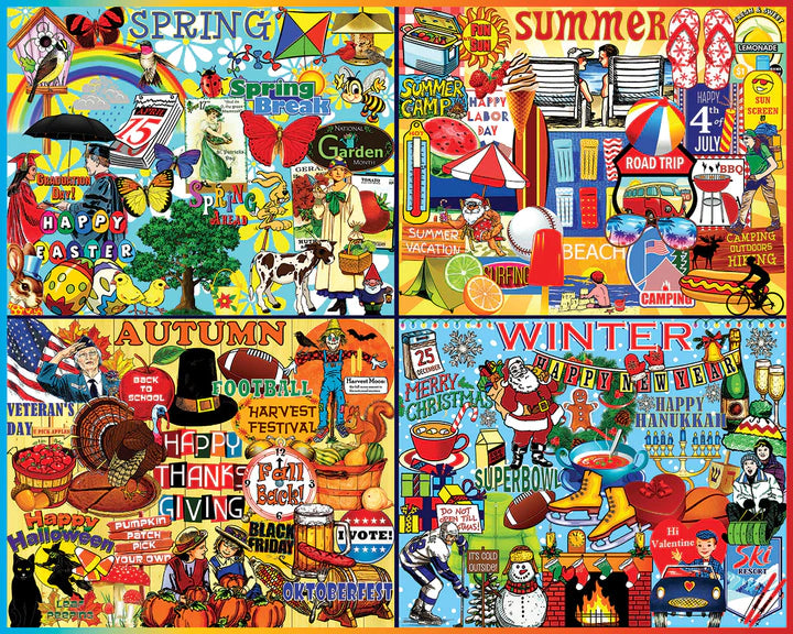 PFG Season's Calendar, Steve Cameron (Usage/Used - PUZZLES FOR GOOD)