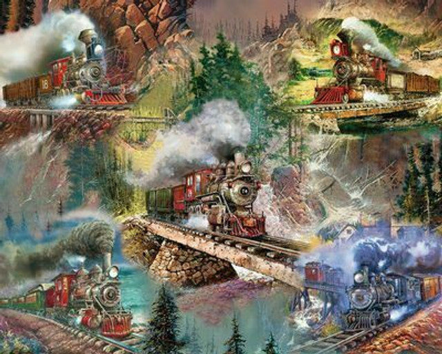 Trains passionnants (1000pcs)
