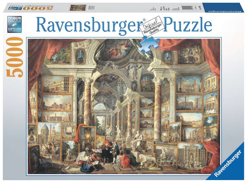 Vues de Ravensburger sur la Rome moderne, Giovanni Paolo Panini (5000pcs)