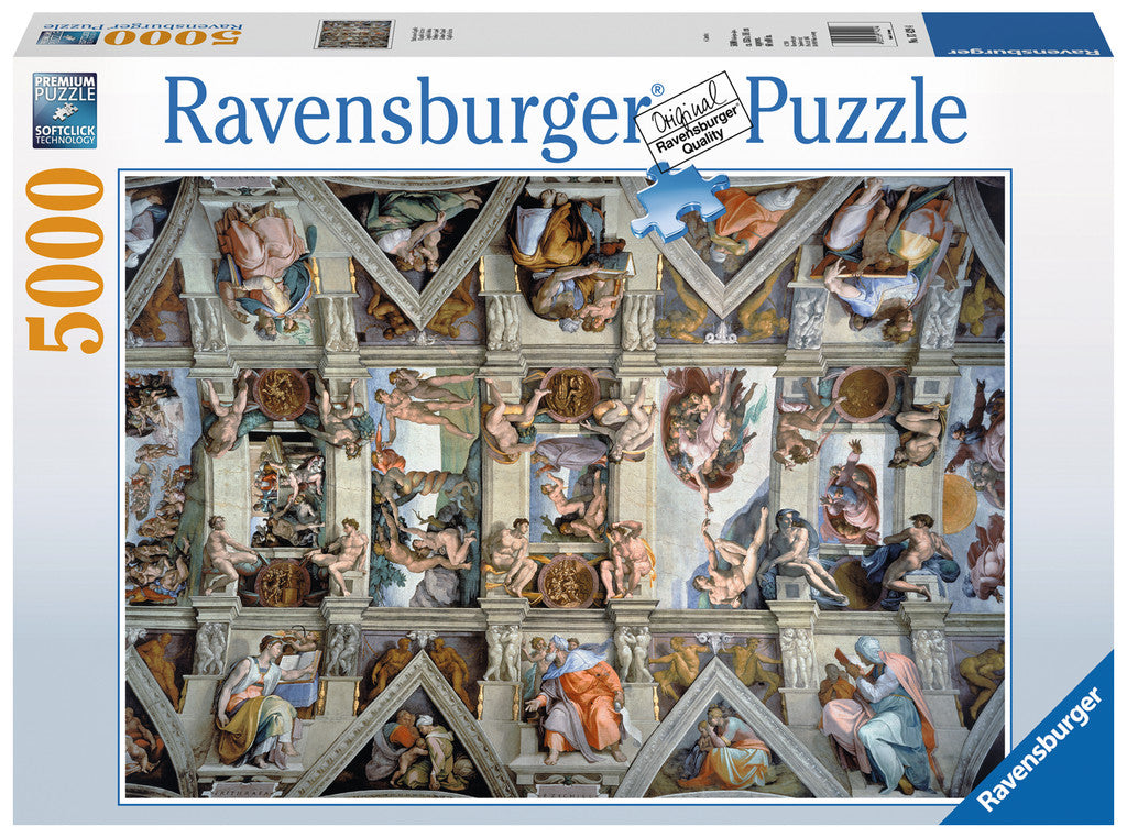 Ravensburger Sistine Chapel, Michelangelo Buonarrotti (5000pcs)