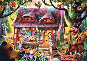 Ravensburger Classic Tales - Entrez, Red Riding Hood, Dean Macadam (1000pcs)