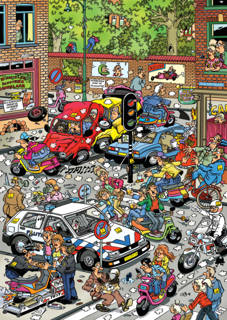 Chaos de la circulation, Jan van Haasterren