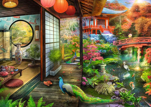 PFG Ravensburger Japanese Garden Teahouse (1000pcs) (Usage/Used - PUZZLES FOR GOOD)