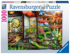PFG Ravensburger Japanese Garden Teahouse (1000pcs) (Usage/Used - PUZZLES FOR GOOD)