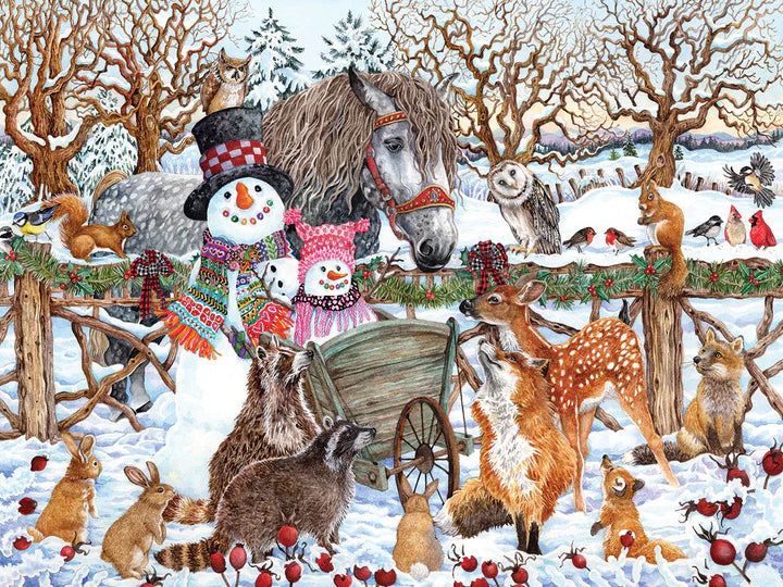 Snowman & Friends, Wendy Edelson (300pcs)