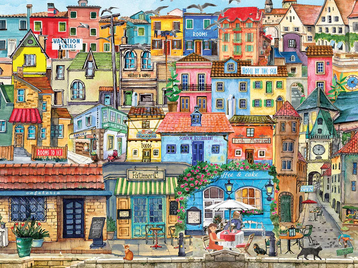 Village balnéaire, Lois B. Sutton (500pcs)