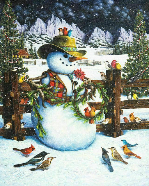 Western Snowman (1000pcs)