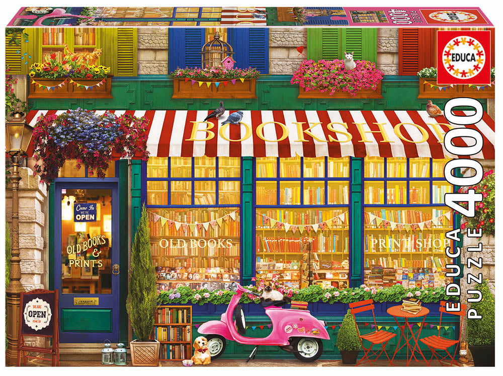 Librairie vintage (4000pcs)