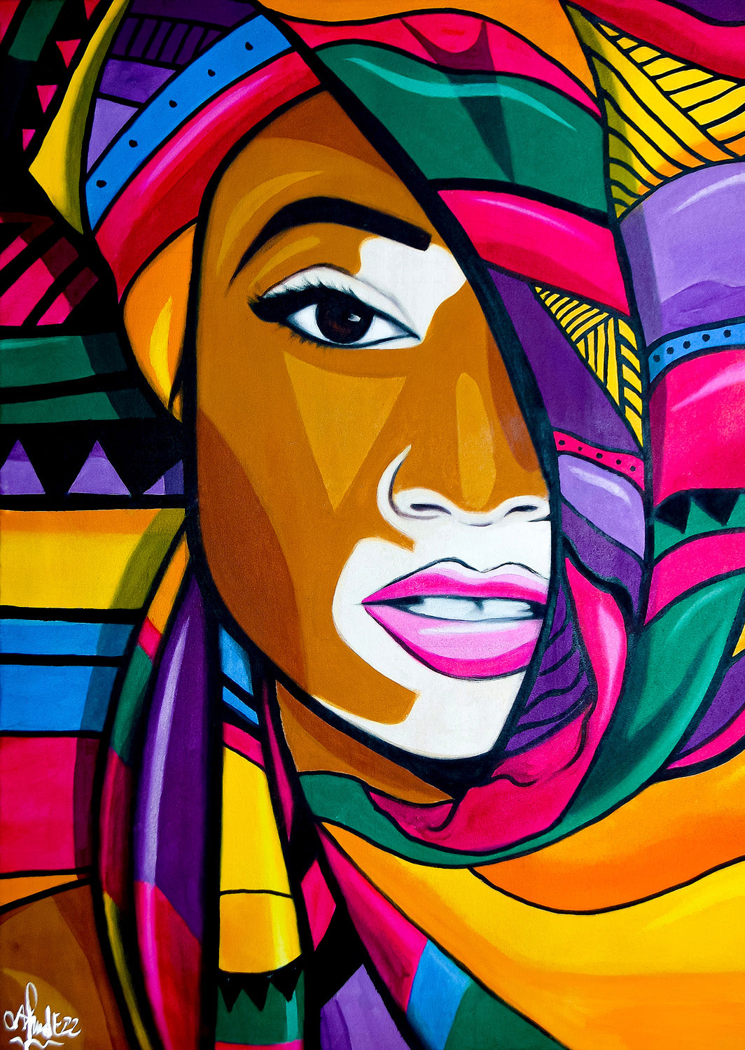 Beauté africaine (1000pcs)