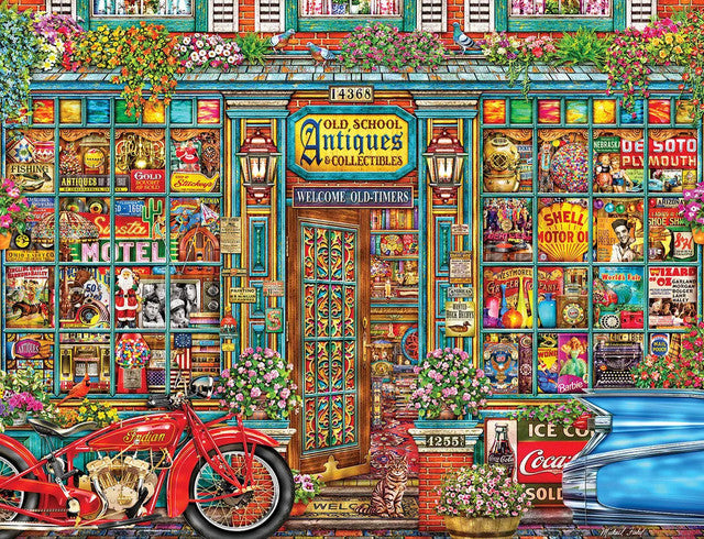 Antiquités de la vieille école (500pcs)