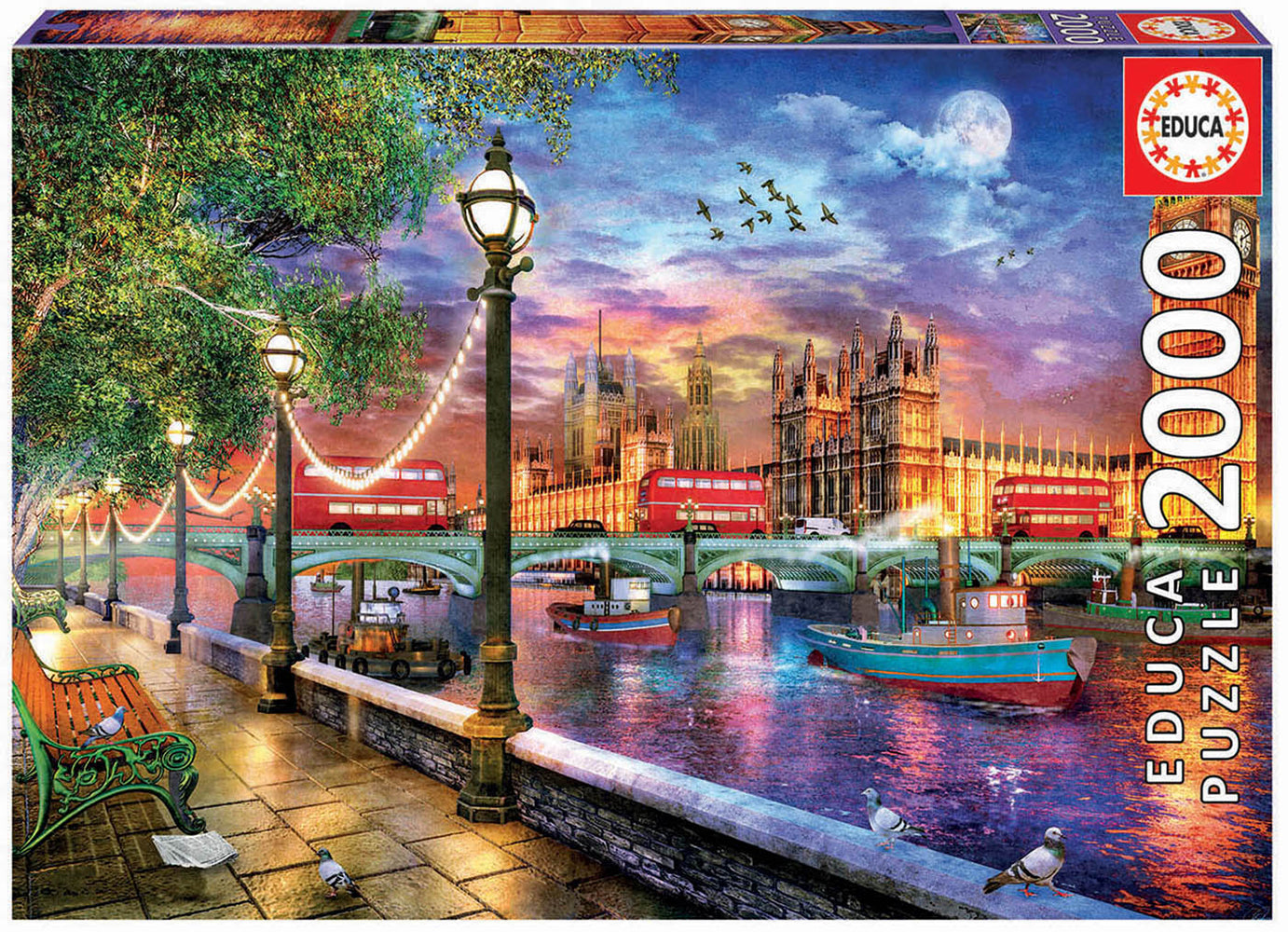 Londres à Sunset, Dominic Davison (2000pcs)
